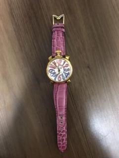 【5%OFF】 未使用品❥GAGAMILANO MANUALE40MM5021.4 (紫) - 腕時計(アナログ)