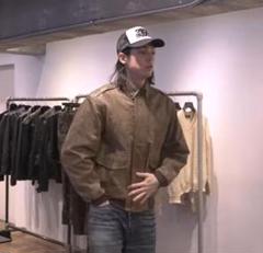 【archive】80s sheep leather 短丈 bomber 80s art short real leather bomber jacket