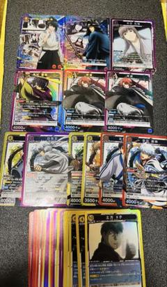 ユニオンアリーナ　銀魂　トレカ　カード　パラレル　SR R