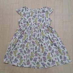 花柄 半袖ワンピース 130cm
