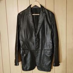 極美品✨　希少✨　DIESEL レザー　ロングコート　ライダース　ウール　やぎ革 LIUGOO 本革 ラム羊革ライダースロングコート レディース