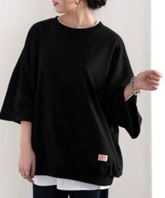美品 完売品 JAVA ジャバ FAMILY+ ビッグシルエット 半袖スウェット
