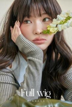 PINKAGE ★美品:アンジェラミディアム ロングウェーブ★シュプリーム原糸 PINKAGE ☆美品:アンジェラミディアム ロングウェーブ