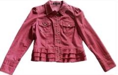 M's Gracy 【新品未使用】ピンク デニムジャケット M'S GRACY - エムズグレイシー デニムジャケット ピンク系