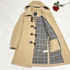 未使用級美品✨　ブルックスブラザーズ　ダッフルコート　キャメル　2way ウール 未使用級美品✨ ブルックスブラザーズ ダッフルコート キャメル