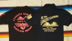 ラングリッツレザーズ Langlitz Leathers 長袖 ポロシャツ