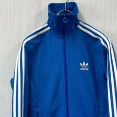 アディダスオリジナルス トラックジャケット ポリ 水色　M
