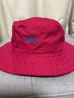新品●STUSSY●CAPZ●バケットハット●濃ピンク●ステューシー正規品