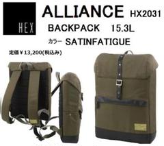 定価￥13,200 HEX ALLIANCE バックパック SATIN