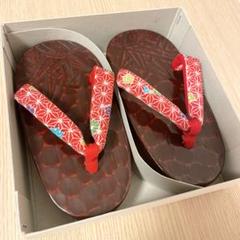 《新品・未使用》鎌倉彫　こども下駄