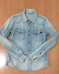 美品✨ヤヌーク YANUK デニムシャツ ウエスタンシャツ DENIT デニット Droite lautreamont（ドロワットロートレアモン）の「【YANUK
