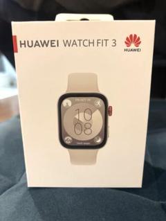 ★値下げ★HUAWEI WATCH FIT 3 スマートウォッチ
