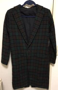 banal chic bizarre ウールチェックコート