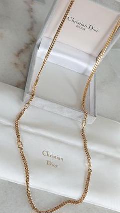 極美品! Christian Dior 喜平チェーン CD ロングネックレス