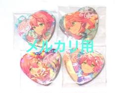 あんスタ 姫宮桃李 とるパカ 一番カフェ 応援缶バッジ カプ缶 キャラバッジ あんスタ 姫宮桃李 缶バッジ とるパカ vol.1 ハート型 炭酸金魚