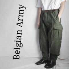 デザイン性抜群】ベルギー軍 M64カーゴパンツ 60年代 ユーロ古着 6