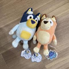 【新品未使用】Bluey Bingo ぬいぐるみキーホルダーセット ブルーイ ぬいぐるみ キーホルダー 2種類セット Bluey Bingo