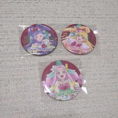 全プリキュア展 缶バッジ キュアミラクル キュアマジカル キュアフェリーチェ