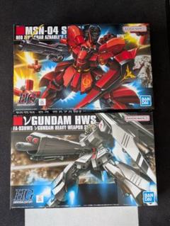 HG MSN-04 サザビー & FA-93HWS ガンダムヘビーウェポンセット HG MSN-04 サザビー & FA-93HWS ガンダムヘビーウェポンセット