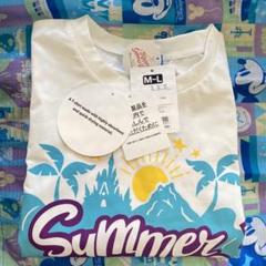 ディズニー ミセスグリーンアップル Tシャツ ビックシルエット 速乾仕様