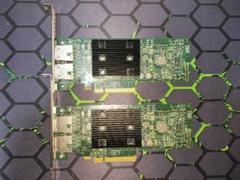 HPE BCM 57416 10GbE 2port 保管品 ２個 LANカード