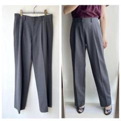 美品✨シンゾーン 2.3万CHRYSLER PANTS グレー　ゆったりめ36
