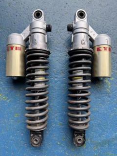 KYB サス ZRX1200DAEG zrx1200daeg KYB Suspension Rear Shock Silver/Gold | eBay