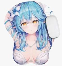 ホロライブ　雪花ラミィ　おっぱいマウスパッド　①