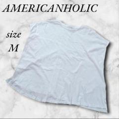 AMERICANHOLIC アメリカンホリック変形デザインノースリーブカットソー