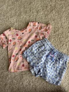 フルーツ柄Tシャツとショートパンツセット gap12-18m
