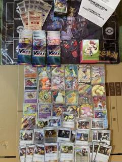 ポケモンカード 未開封デッキ5個、プレイマット、アカネデッキ