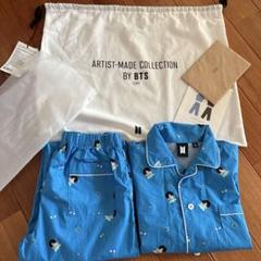 【最大2割引き✌︎】BTS ブルー パジャマ ルームウェア JIN サイズ:L BTS ジン パジャマ - メルカリ
