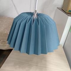 レ・クリント PLEATS　ペーパーシェード　インディゴブルー　北欧