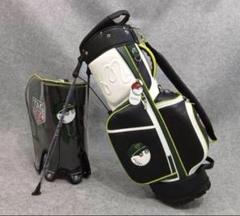 マルボンゴルフ キャディバッグ キャディーバック グリーン 新品 マルボン Malbon Golf キャディバッグ Evergreen Stand Bag
