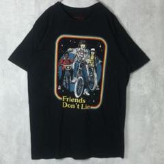 【希少】ストレンジャーシングス Tシャツ Netflix ブラック L 黒 半袖