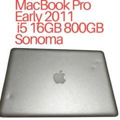 MACBOOK PRO Late2011 16GB 800GB Sonoma