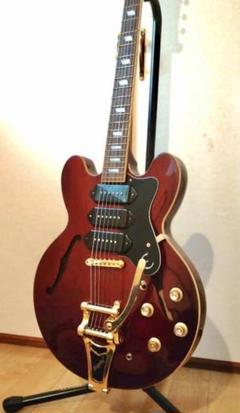Epiphone セミアコースティックギター レッド ケース付き 2320583724482-01.jpg