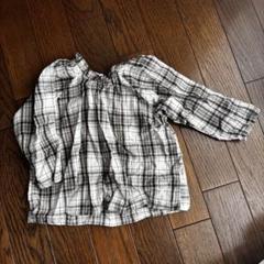 【Aosta】 lecheek blouse Mサイズ 長袖 韓国こども服