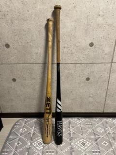 24時間以内/匿名配送】美品 カープ 松山竜平 実使用バット 支給