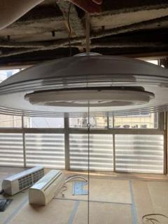 ホワイト シーリングライト 吊り下げ式　LED