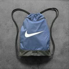 NIKE y2k archive 00s BIG スウッシュ　リュック　ネイビー