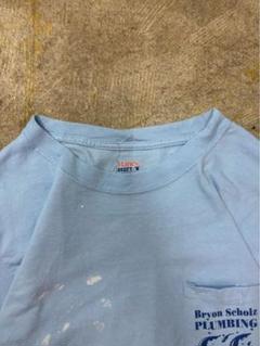 Hanes ハンドペイントプリントTシャツ ヴィンテージ 古着