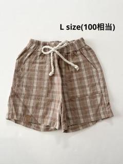 【値下げ】韓国　kokokids(ココキッズ) チェック　ハーフパンツ　半ズボン