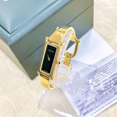20-6☆美品☆ GUCCI 1500L ゴールド スクエア 黒 ギャラ 20-6☆美品☆ GUCCI 1500L ゴールド スクエア 黒 ギャラ - メルカリ