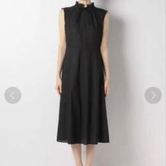 新品✨アニエスベー　ロングワンピース　ノースリーブ　ゴールドボタン　黒 2025年最新】Agnes b レディース ロングワンピースの人気