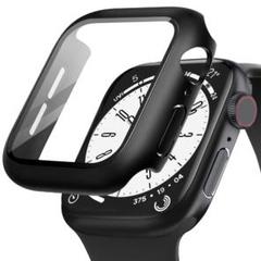 Apple Watch用 ケース 44mm PC素材 強化ガラス 保護カバー