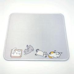 【新品】 マウスパッド かわいい猫デザイン グレー 疲労軽減 ゲーミングにも