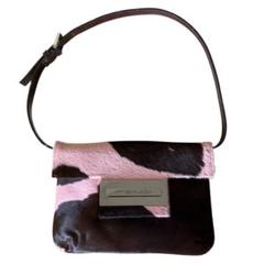 Vintage Fendi Unborn Carf Shoulder Bag