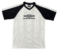 UMBRO 00s デサント製　襟付きゲームシャツ　ストライプ UMBRO 00s デサント製 襟付きゲームシャツ ストライプ - メルカリ