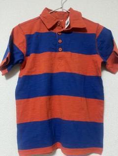【新品タグ付き】GAP ポロシャツ キッズ 130cm 赤×青ボーダーのサムネイル
